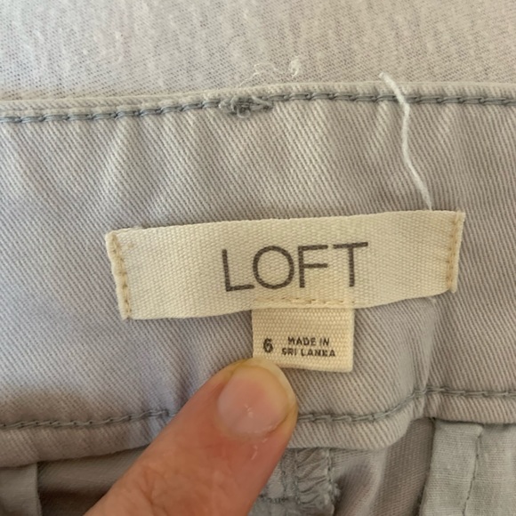 Ann Taylor Loft Chino with Eyelet Detail - Picture 7 of 7